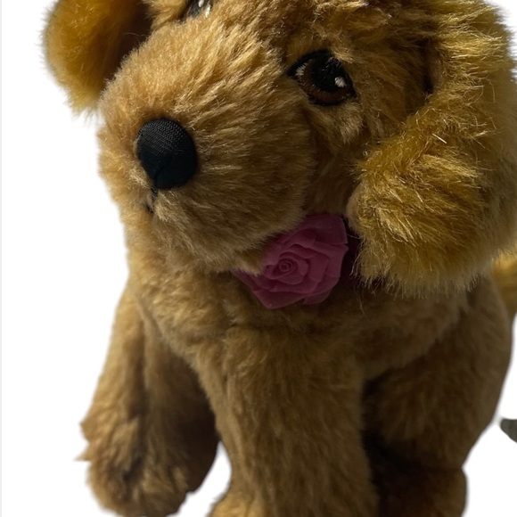 American‎ Girl Doll  Tenney Golden Retriever Dog W Leash Plush Waylon DVM02 - Picture 2 of 7